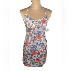 Altar’d State |Vibrant Floral Halter Dress |‎ NWT | Medium